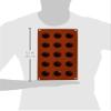 Marttellato SF01935 Flexible Mold, Round, Deep Type, 15 Pieces, Silicone, Italy view 3