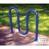 Gared 9' 3" Loop-Style Powder Coated Bike Rack (Holds 11 Bikes) view 1