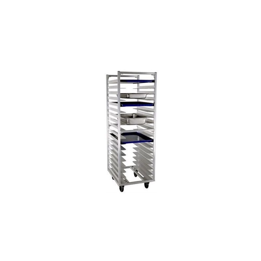 New Age 1335 Aluminum Roll-In End-Loading Refrigerator Proofer Rack