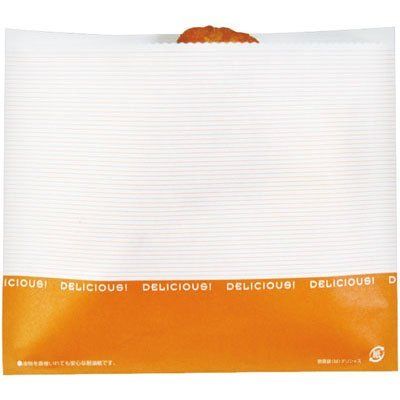 Aoto Print XHK1102 Side Dish Bags, M, Delicious No. 07807, Oil-Resistant Paper, Japan (100 Sheets)