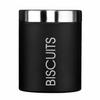 Premier Housewares Liberty Biscuit Canister - Black view 1