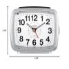 Acctim 13882 Titan 2 Silver Alarm Clock, One Size, See Description view 2