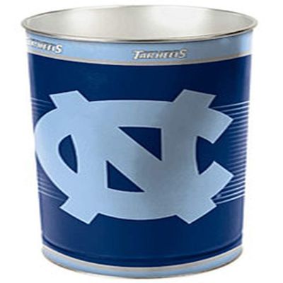 WinCraft North Carolina Tar Heels NCAA Tapered Wastebasket (15 Height)