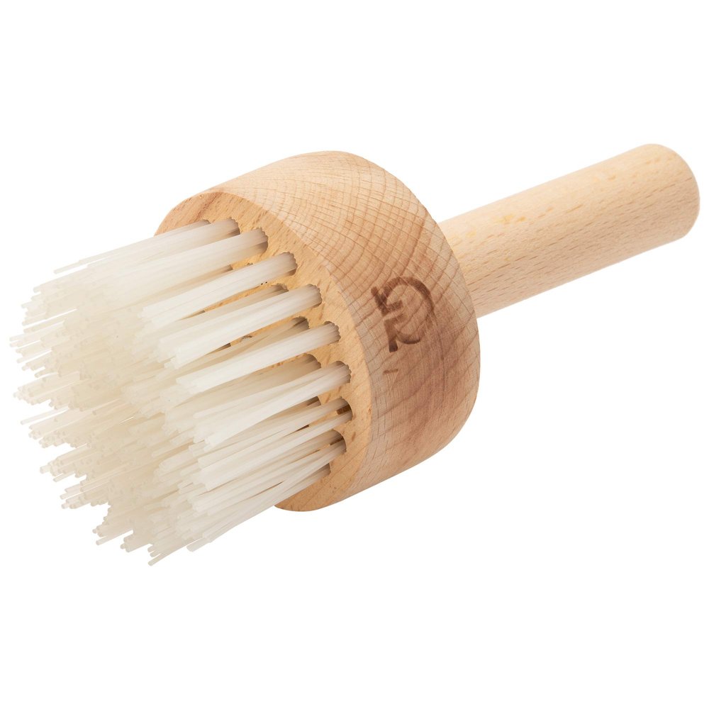 Endo Shoji GBL01 Large Baking Brush, For Commercial Use, Diameter 2.8 x Height 6.9 inches (72 x 174 mm), Heat Resistant Nylon, Wood Pattern, Made in Japan