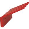 Vikan 06154 Red Reinforced Polypropylene Wall Bracket view 2