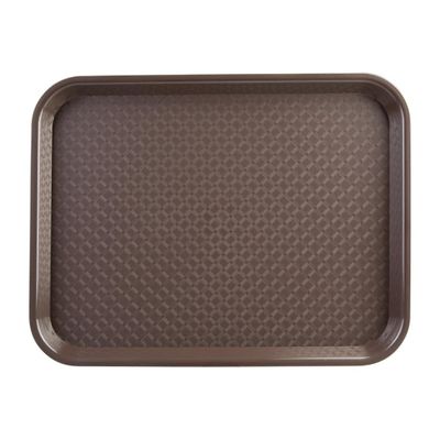 Olympia Kristallon Foodservice Tray Dark Brown - 350x450mm