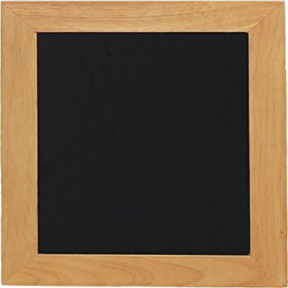Securit Wall Chalk Board, Hard Wood, Teak, 30 x 40 cm