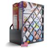 Officemate Recycled Large Magazine File, Black, 6 Each (26083) view 3