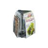 Safco Products 5698CL Reveal Table Top Literature Display, 6 Magazine, Clear view 3