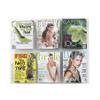 Safco Products 5667CL Clear2c Literature Display, 6 Magazine, Clear view 1