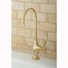 Kingston Brass Gourmetier KS3192AL Restoration Single Handle Water Filtration Faucet, Polished Brass, 10.81 x 4.63 x 1.75 view 2