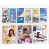 Safco Products 5666CL Clear2c Literature Rack: 3 Magazines & 6 Pamphlets, Increase Visibility & Conversions view 2