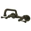 Kingston Brass KS313ORB Magellan Wall Mount Kitchen Faucet, Oil Rubbed Bronze view 1