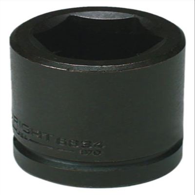 Wright Tool 1-1/8" - 3/4" Dr. 6 Pt. Standard Impact Socket