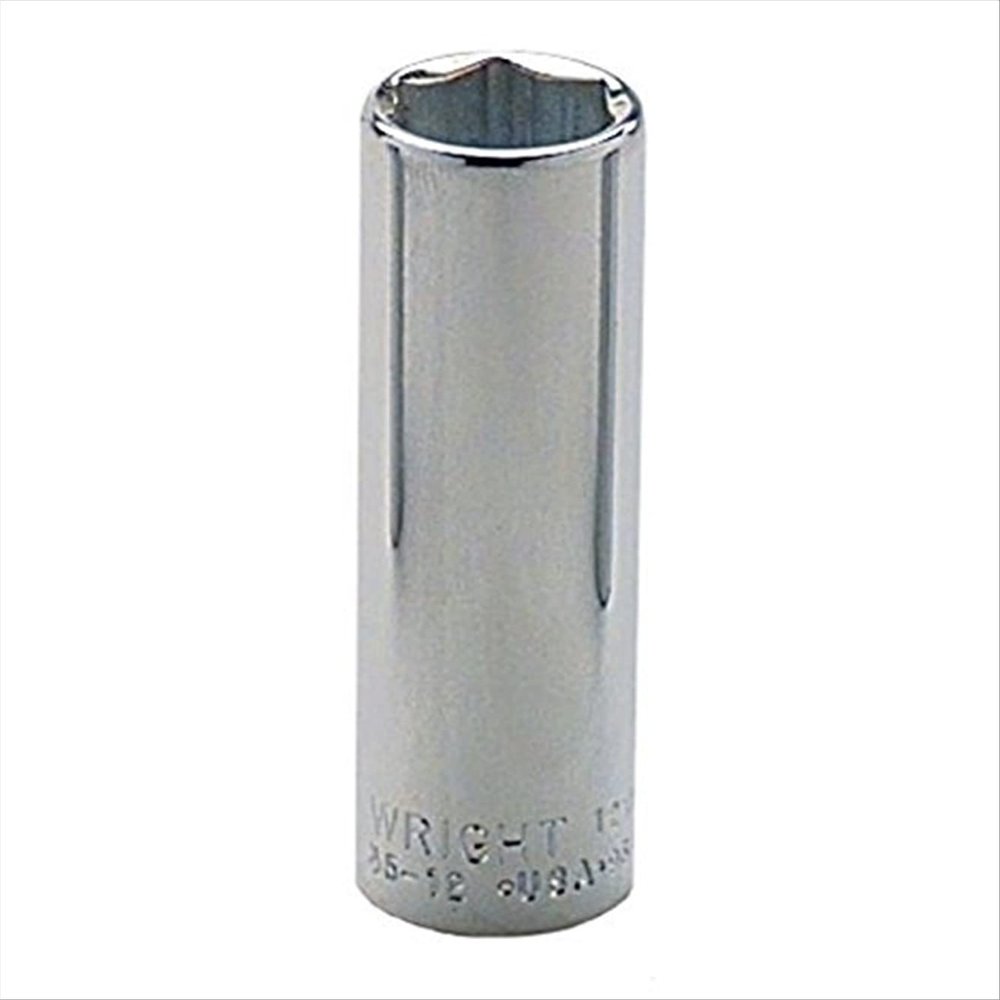 Wright Tool 3526 3/8" Drive 6 Point Deep Socket, 13/16"