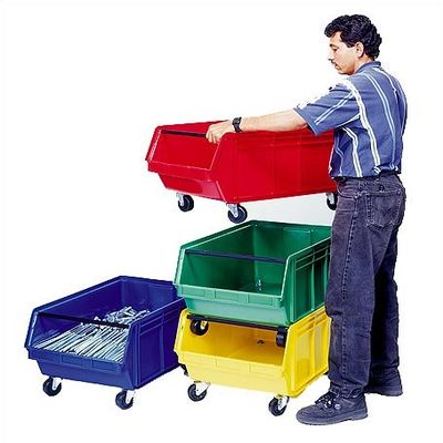 Quantum Storage Systems QMS843MOB Giant Open Hopper Mobile Magnum Bin 1/carton