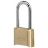 Master Lock 175LH 2' Wide Set Your Own Combination Padlock, with 2-1/4 in. Shackle, Brass Finish view 1