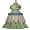 123 Creations C202G.5.5 Inch Laura Green Tassel view 1