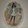 D'arceau Limoges Brigitte in Mini-skirt, the Liberated Woman 1965 Collective Plate view 1
