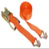 KERBL 2-Piece Ratchet Strap Tie-Downs, 15m x 50mm, Orange, 4000kg Traction Force, Compatible with Truck, Van, RV view 1