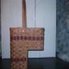 KENZIE'S STARS AND GIFTS Amish Handmade Large 9 Inch Stair Step Basket. Colors May Vary (Black, Red, Blue, Green, Burgundy, Natural) Measures: 16" Back to Front Opening with The L Shape Being 5". view 1