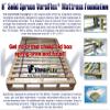 Pure Bliss VersiFlex Mattress Boxspring Foundation - California King (Extra Long) 8". Ideal for Memory Foam, Latex, and air mattresses. view 2