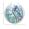 Toilet Tattoos, Toilet Seat Cover Decal, Iris Beauty, Size Round view 3