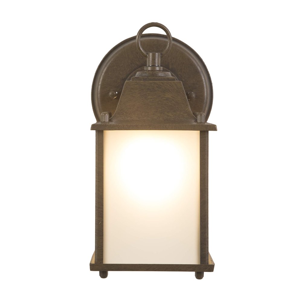 Yosemite Home Decor 5008IBR Tara Collection Incandescent Exterior Sconce, 4.5-Inch, Brown Frame, 11 Piece