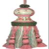123 Creations C630.7.5 inch Powder Room - Hand Painted Tassel view 1