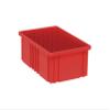 Quantum Storage DG92060 Dividable Grid Heavy Duty Part Organizer Bins - 16-1/2" x 10-7/8" x 6" - 8 Pack view 1