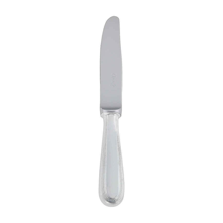 Christofle Silver Plated Perles Dessert Knife 0010-010