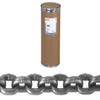 Campbell 0402012 System 8 Grade 80 Alloy Steel Cam-Alloy Chain in Drum, Bright, 1-1/4" Trade, 1.25" Diameter, 60' Length, 72300 lbs Load Capacity view 2