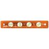 Swanson TL043M 9-Inch Savage Magnetic Torpedo Level, Orange view 1