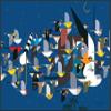 Charley Harper Mystery of the Missing Migrants Lithograph view 1