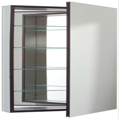 Robern CB-MP24D6FPRL M-Series Right-Hand Flat Mirror Medicine Cabinet with Defogger and Light
