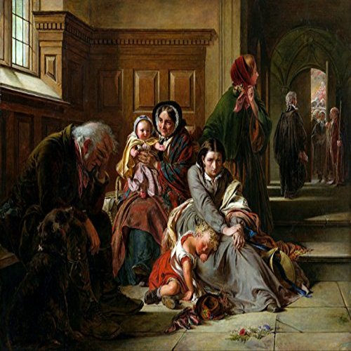 WONDERFULITEMS WAITING FOR THE VERDICT JUDGE LAWYER COURT PAINTING BY ABRAHAM SOLOMON 11" X 14" IMAGE SIZE PRINT REPRO ON MATTE PAPER. vip22