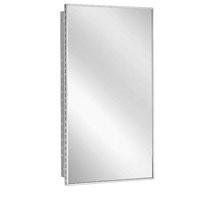 Bradley 175 Recessed Medicine Cabinet, Interior Shelves, Full Mirror Door