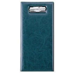 (AIM) Eimu BH-102 Leather Touch Check Holder, Bi-Fold, Green