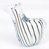 Murano Design Glass Medium Size Zebra Sculpture view 1