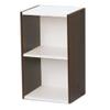 Iris Ohyama UB-6030 Space Unit Storage Rack, Bookshelf, Off White/Walnut Brown, 11.8 x 11.4 x 23.6 inches (30 x 29 x 60 cm) (Approx.) Large Capacity, Space Saving Storage, Cartoon Shelf, Comic Shelf, view 1