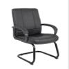 Boss Office Products Coressoft Mid Back Guest Chair in Black, 250 (B7909) view 1