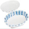 Ranchant Fried Egg in Microwave, White, 5.1 x 7.7 x 1.5 inches (13 x 19.5 x 3.9 cm), Lid 4.2 x 6.6 x 1.3 inches (10.6 x 16.8 x 3.2 cm), Two-Color Tussa, Arita Ware Made in Japan view 2