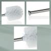 Kela "Pulcro WC-Brush, Stainless-Steel, White, 7.5 x 35.5 cm view 4