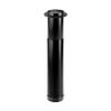DuraVent 6DBK-TL DuraBlack Single Wall Telescoping Black Finishing Stove Pipe to Vent Smoke and Exhaust, 48 to 64 Inches Long by 6 Inch Diameter view 1