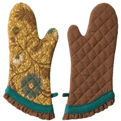 Now Designs Oven Mitt Set of 2, Isabelle