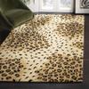 SAFAVIEH Soho Collection 8'3" x 11' Gold / Black SOH715A Handmade Premium Wool & Viscose Area Rug view 1