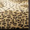 SAFAVIEH Soho Collection 8'3" x 11' Gold / Black SOH715A Handmade Premium Wool & Viscose Area Rug view 4