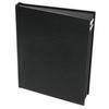 Flora Superior Series, Self Adhesive Album, Black Cover with Black Pages, 10 Page Capacity Holds 20 5" x 5" Photos. view 1