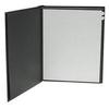 Flora Superior Series, Self Adhesive Album, Black Cover with Black Pages, 10 Page Capacity Holds 20 5" x 5" Photos. view 2