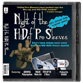DiscSox HiDef Pro Sleeves - 25 Pack - 25PHDPP